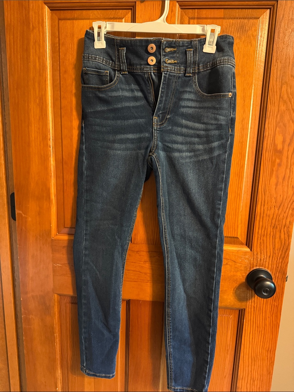 No Boundaries Dark Blue Skinny Jeans